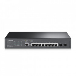Switch TP-Link cu management L2+, 8 Porturi Gigabit, 2 x SFP Gigabit "TL-SG3210"