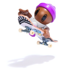 TECH DECH SK8 CREW PACHET PLACA SI FIGURINA 9.6CM SAPCA MOV - Img 3