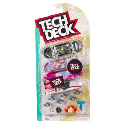 TECH DECK PACHET 4 PIESE FINGERBOARD SHAME 9.6CM - Img 1