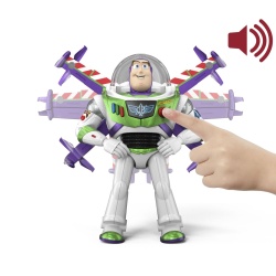 TOY STORY 5 FIGURINA BUZZ LIGHTYEAR ARTICULATA CU SUNETE 30CM - Img 10