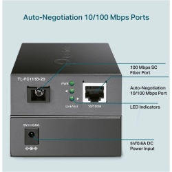 TP-LINK WDM MEDIA CONVERTER TL-FC111B-20 - Img 3
