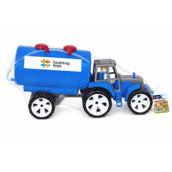 TRACTOR CU CISTERNA ALBASTRI GRI