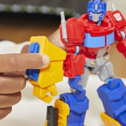 TRANSFORMERS MIX MASHERS FIGURINA OPTIMUS PRIME 12CM - Img 4