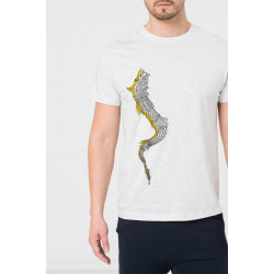 TRICOU CASUAL DRACON BARBATI LIGHT GRAY- - Img 5