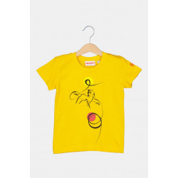 TSHIRT CASUAL C CAL PEGAS YELLOW-12 - Img 1