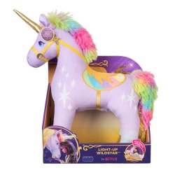 UNICORN ACADEMY UNICORNUL WILDSTAR DE PLUS LUMINOS 38CM - Img 1