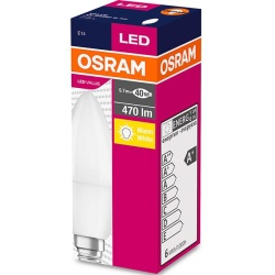 VALUECLB40 4,9W/827 230VFR E14 FS1 OSRAM - Img 2