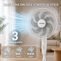 VENTILATOR CU PICIOR HEINNER HSF-M750MWH - Img 4