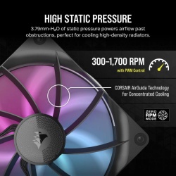 Ventilatorare CR iCUE LINK RX140 RGB BL - Img 5