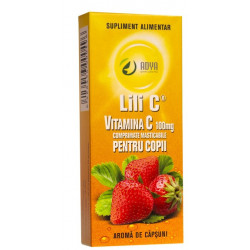 VITAMINA C CAPSUNI COPII 100MG 30CPR