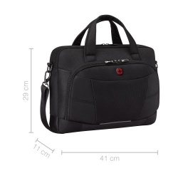 Wenger, Altair Brief, 14" - 16" Laptop Briefcase with Tablet Pocket, Black