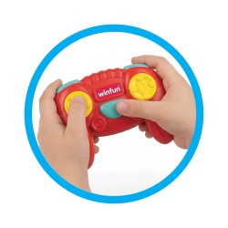 WINFUN MASINUTA RC CU TELECOMANDA BOOM VROOM SI FIGURINA - Img 5