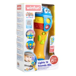 WINFUN MICROFON CU SUNETE SI LUMINI - Img 6