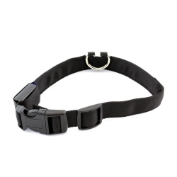 Zgarda iluminata cu LED pentru caine sau pisica, culoare Albastra, AVX-AG232A - Img 2