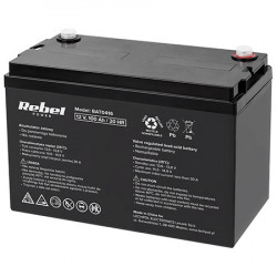 ACUMULATOR GEL 12V 100AH REBEL - Img 3