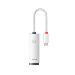 Adaptor Baseus Lite Type-C la RJ45, alb - Img 1