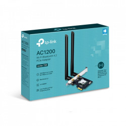 Adaptor retea TP-LINK AC1200, intern wireless 2.4 GHz | 5 GHz, PCI-E, port, 1200 Mbps, antena externa x 2, "Archer T5E" - Img 2