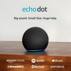 Amazon Echo Dot 5,with Alexa,Charcoal - Img 2