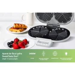 APARAT DE GOFRE HEINNER HWF-F14002WH - Img 5