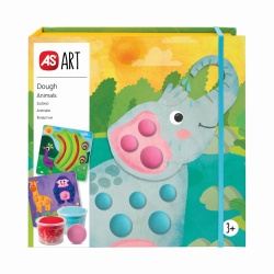 AS ART SET 7 BORCANASE DE PLASTILINA ANIMALE - Img 1