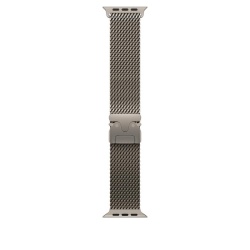 AW BAND 49MM TITAN MILANESE NATURAL M