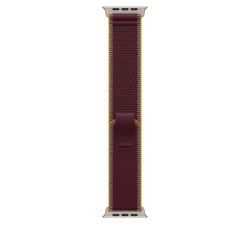 AW BAND 49MM TRAIL BURGUNDY NAT TIT M/L