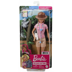 Barbie you can be anything papusa zoologist - Img 1