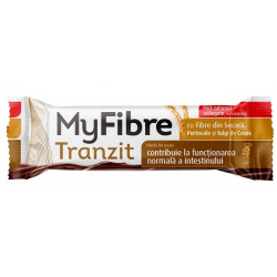 Baton my fibre tranzit cu fibre secara, cocos si portocale f.zahar 40g sly nutritia