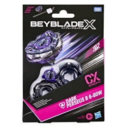BEYBLADE X LET IT RIP SET LANSATOR SI ROATA DARK PERSEUS B 6-80W - Img 1