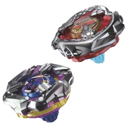 BEYBLADE X PACHET DUO BEAT TYRANNO 4-70Q SI KNIFE SHINOBI 4-80HN - Img 4