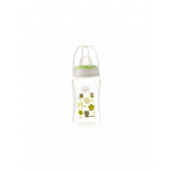 BIBERON CU TETINA SILICON 125ML 0+