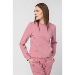 Bluza coton casual femei pink-l - Img 6