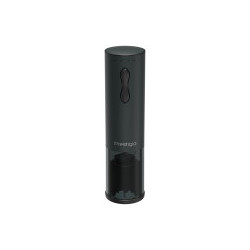 Bolsena, Electric wine opener with Prestigio Logo, aerator , vacuum preserver, Black color
