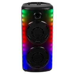 BOXA PORTABILA 2X8" 65W RMS BT/FM/AUX - Img 1