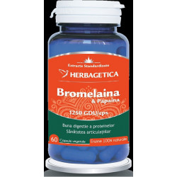 BROMELAINA & PAPAINA 60CPS