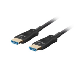 Cablu HDMI M/M v2.1 40 m optic negru AOC