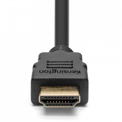 CABLU video KENSINGTON, HDMI 2.0 (T) la HDMI 2.0 (T), 1.8m, rezolutie maxima 4K UHD (3840 x 2160) la 60 Hz, cu ethernet, negru, "K33020WW" - Img 2