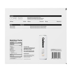 Cadence Core Electrolyte Hydration, Bautura Hidratanta Cu Aroma De Cream Soda, 355 Ml - Img 4