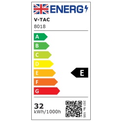 CANDELABRU LED 32W 3000K 60X40X100CM - ALB - Img 9