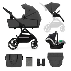 CARUCIOR KINDERKRAFT YOXI 3IN1 (MINK PRO) MOON GREY - Img 1
