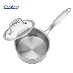 CASEROLA INOX+CAP 16x8.5CM,1.6L, ATOMIC3 - Img 2