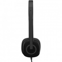 Casti cu microfon Logitech H151, Negru - Img 2