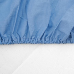 CEARCEAF PAT CU ELASTIC 140X200 CM BLUE - Img 3