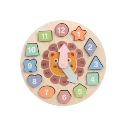 CEAS EDUCATIV DIN LEMN CU FORME GEOMETRI - Img 1