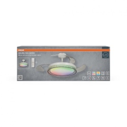 CEILING FAN CIERZO 1220 60W CCTRGB OSRAM - Img 3