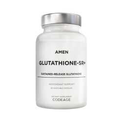 Codeage Amen Glutathione Sustained Release, Glutation 250 Mg Cu Eliberare Prelungita, 60 Cps