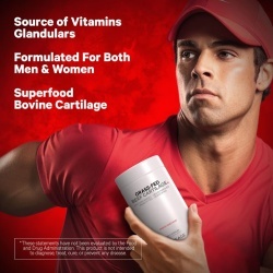 Codeage Grass-fed Beef Cartilage, Formula Pentru Sanatatea Articulatiilor Si Mobilitate, 180 Cps - Img 8