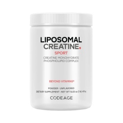 Codeage Liposomal Creatine Monohydrate, Creatina Monohidrata Lipozomala, 455 G