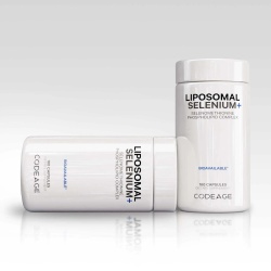 Codeage Liposomal Selenium+ Selenomethionine Phospholipid Complex, Seleniu Lipozomal Complex Cu Fosfolipide Din Selenomentionina, 180 Cps - Img 2