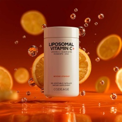 Codeage Liposomal Vitamin C, Vitamina C Liposomala - Formula Avansata Pentru Absorbtie Superioara, 180 Cps - Img 6